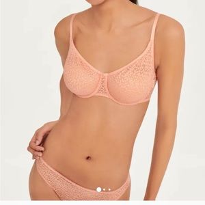 DKNY Modern Lace Unlined Demi Bra